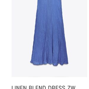 Zara Blue Maxi Dress